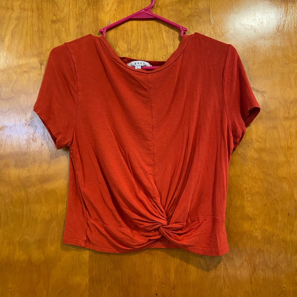 Glaze Orange Shirt